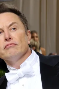 Elon Musk no Met Gala