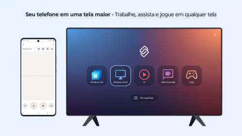 Espelhamento com Smart Connect